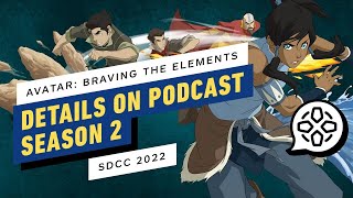 Braving the Elements Podcast Hosts Shares Details on Season 2  Comic Con 2022 [upl. by Nyrb]