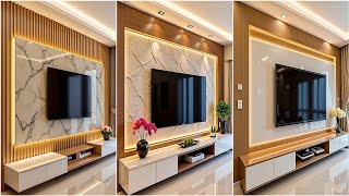 Best 100 Modern TV Cabinet Decorating Ideas 2025 Living Room TV Wall Units amp Home Interior Design [upl. by Nolyaj]