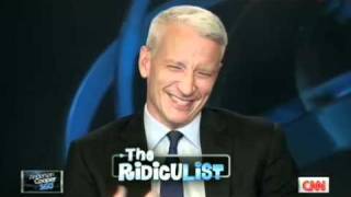 CNNs Anderson Cooper gets the giggles [upl. by Petronilla825]