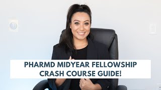 ASHP PharmD Midyear Fellowship Applications Your Crash Course Guide [upl. by Lugar]