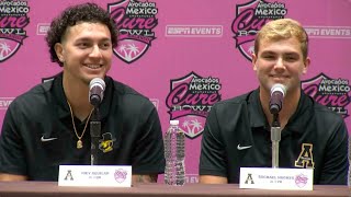 FB App State Players PreCure Bowl Presser 1213 [upl. by Harl]