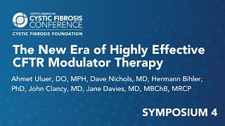 NACFC 2021  S04 The New Era of Highly Effective CFTR Modulator Therapy [upl. by Nirej]