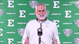 EMU Football Pregame Press Conference Week 3 vs Jacksonville State [upl. by Sheppard]