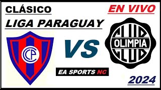 🔴Cerro Porteño vs Olimpia 11 Clásico  Liga Apertura Paraguay [upl. by Adyan]