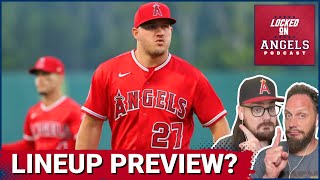 Los Angeles Angels vs Dodgers Is This the 2024 Lineup Nolan Schanuel Returns Bullpen Picks [upl. by Leber314]