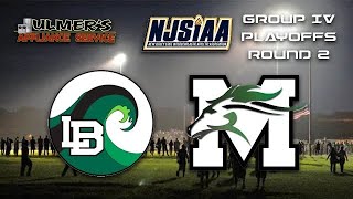 FOOTBALL Long Branch vs Mainland 2022 4K [upl. by Wernick]