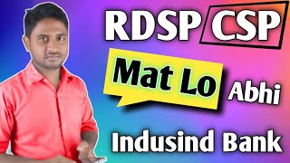 Rdsp Csp Mat lo Abhi  Rdsp Csp Merchant Id Mat Lo  Technical Vid [upl. by Ilohcin]