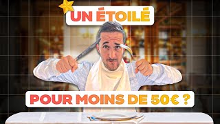 Moins de 50€ pour un resto étoilé à Paris  Entrée plat et dessert [upl. by Nuyh]