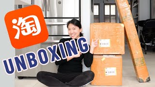 TAOBAO HAUL 2022  Black Friday Shopping  Unboxing home purchases  WHAT DO I BUY IN CHINA  淘宝海运 [upl. by Hagood]