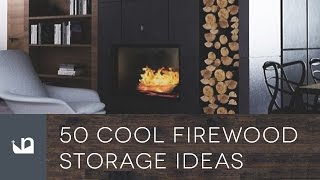 50 Cool Firewood Storage Ideas [upl. by Negeam]