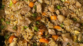 How To Make The Best Pork Fried Rice Recipe Easy Simple Delicious Recipe [upl. by Notlim899]