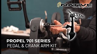 4 Pedal amp Crank Arm Kit [upl. by Aivatal]