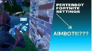 I tried pro peterbot fortnite settings aimbot [upl. by Yromas]