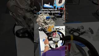 Yaris GR Sequential Gearbox In Action 🔥 yarisgr corollagr gearbox [upl. by Natrav]