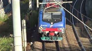 Trenitalia E464 635  MD set arrives at Collegno [upl. by Darej]