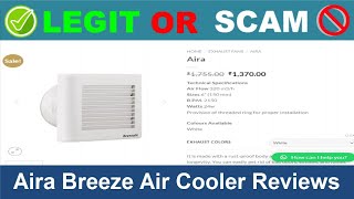 Aira Breeze Air Cooler Reviews  Nov 2024 Beware of Scam Watch Now [upl. by Essie627]