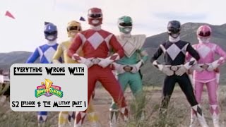 Everything Wrong With Mighty Morphin Power Rangers Season 2 Episode 1 The Mutiny Part I [upl. by Yurik]