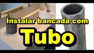 Instalação de bancadas com tubos [upl. by Petua]