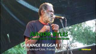 JUNIOR BYLES quotBeat Down Babylonquot Garance Reggae Festival 2010 [upl. by Nerradal]