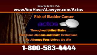 Actos Bladder Cancer Lawsuit Lawyers [upl. by Klina]