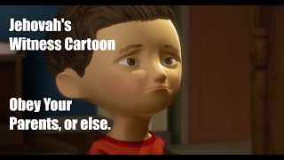 Reviewing Jehovahs Witness Cartoons  Caleb and Sophia Episode 1  Obey Your Parents [upl. by Annahpos]