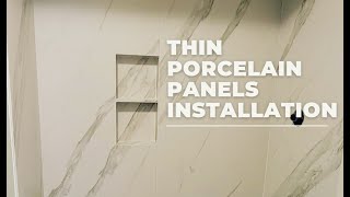 Dekton Thin Slabs Installation [upl. by Perce207]