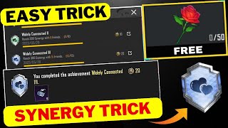 Trick To Complete Widely Connected New Achievement in BGMI  Get Free 65 Achievement Points [upl. by Melisent]