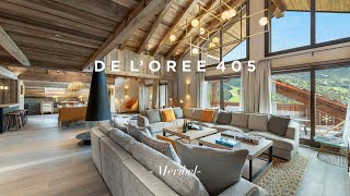 Village de LOree 405  Luxury Ski Chalet Meribel France [upl. by Odoric]