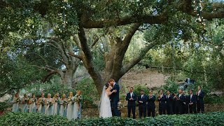 Calamigos Ranch Wedding Video Malibu Wedding Videographer [upl. by Bayly877]