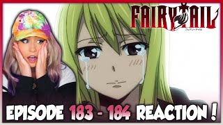 FUTURE LUCY Fairy Tail Episode 183184 Reaction  Review [upl. by Dame]