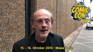 Videomessage Christopher Lloyd  GCC Berlin 2016 [upl. by Peterus]