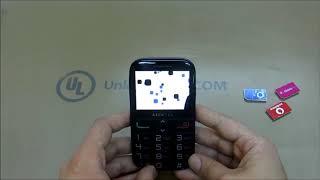 How To Unlock Alcatel One Touch 2000 OT2000 OT2000X and OT2000D   UNLOCKLOCKScom [upl. by Humphrey]