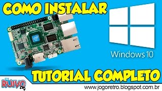 UP Board  Como instalar Windows 10 ou Windows 81  TUTORIAL COMPLETO [upl. by Nennahs]