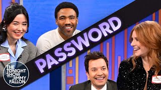 Password with Donald Glover Maya Erskine and Bryce Dallas Howard  The Tonight Show [upl. by Sula]