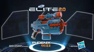 Nerf Elite 20 Phoenix CS6 Motorised Blaster [upl. by Ecille666]