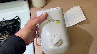 Kiinde Kozii Bottle Warmer Review  Safe Gentle Heating for Baby [upl. by Gauldin]