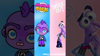 Avatar World vs Inside Out avatarworld avatarworldgame genderswap [upl. by Tiat]