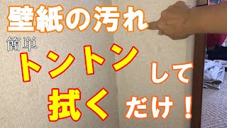 壁紙（クロス）の汚れの落とす！ゴシゴシこすらずキレイ [upl. by Eliak]