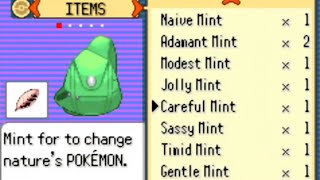 Mints Locations  Pokemon Rocket Edition [upl. by Niarfe]