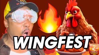 I Went To Londons Wing Fest Wing Challenge [upl. by Larkins]