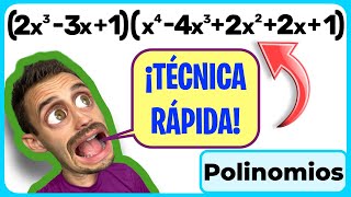 ✅ 👉 MULTIPLICAR POLINOMIOS con DIFERENTES GRADOS FÁCIL y RÁPIDO R18 [upl. by Ahsema245]