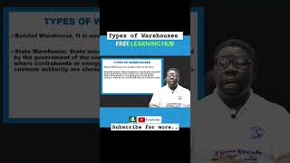 Types of Warehouseswarehouse warehouses warehousing commerce commerceclasses commerce12 [upl. by Nolrev879]