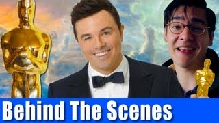 Seth MacFarlane Oscars  Behind the Scenes [upl. by Asillam537]