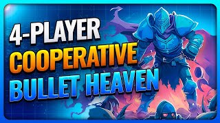 4Player Coop Bullet Heaven with Unique Class Builds  Pixel Quest Survivor [upl. by Claus]