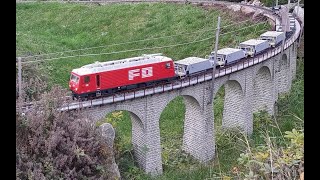 FO Schienentransportzug für die Gartenbahn [upl. by Sedruol]