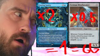 MILLING ENTIRE DECK IN ONE GO Historic Fraying Sanity Combo MTG Arena [upl. by Olen]