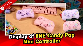 Display of IINE Candy Pop Mini Controller💗💜 [upl. by Collin]