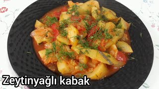 ZEYTİNYAĞLI TAZE KABAK [upl. by Maddi989]