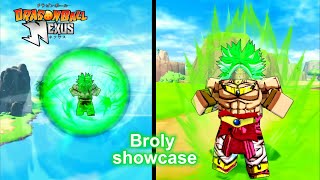 Dragon Ball Nexus Broly showcase  Roblox 4k  60 FPS [upl. by Gothart816]