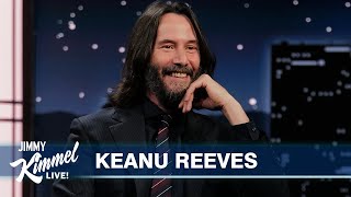 Keanu Reeves on Creating a Comic Book His Marvel Dream Role amp Wanting to Become a US Citizen [upl. by Alekram]